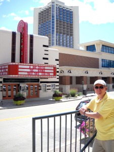 Downtown -- no, they call it Uptown now -- Normal has changed for the better. And the old theater is still there. 